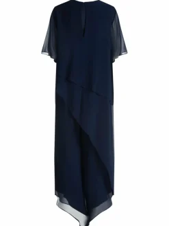 Vera Mont Hosen*Damen Jumpsuit marine blau uni