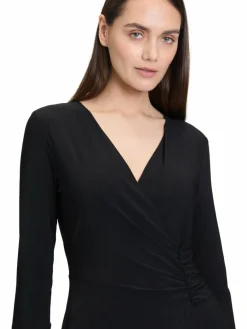 Cartoon Hosen*Damen Jumpsuit schwarz uni