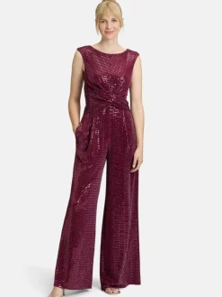 Vera Mont Hosen*Damen Jumpsuit mehrfarbig uni
