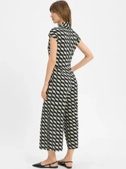 Betty Barclay Hosen*Damen Jumpsuit marine sand gemustert