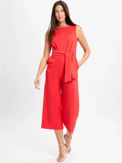 Betty Barclay Hosen|Kleider*Damen Jumpsuit rot uni