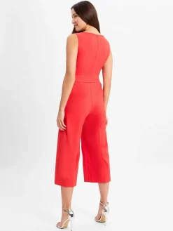 Betty Barclay Hosen|Kleider*Damen Jumpsuit rot uni