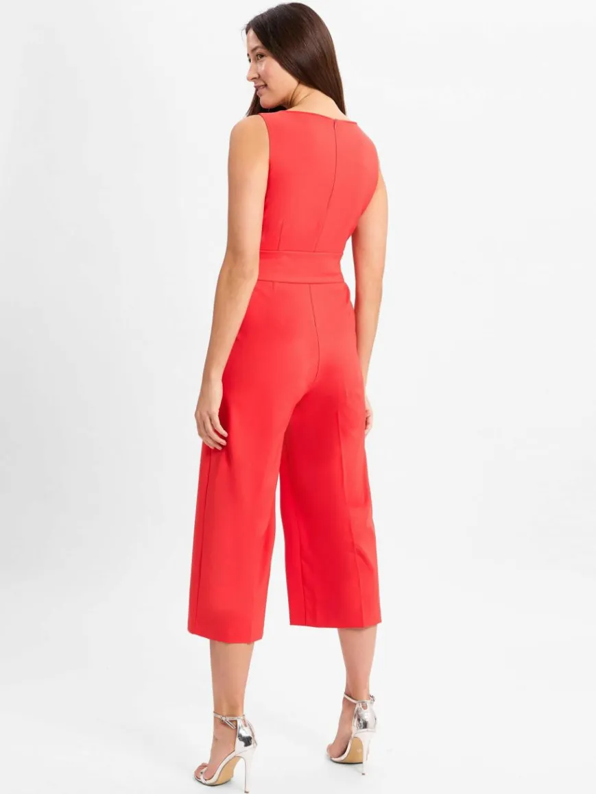 Betty Barclay Hosen|Kleider*Damen Jumpsuit rot uni