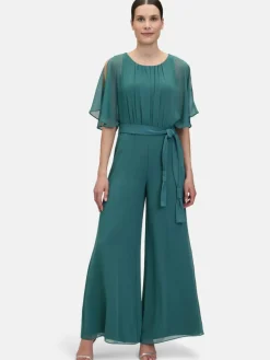 Vera Mont Hosen*Damen Jumpsuit smaragd uni