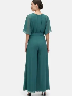 Vera Mont Hosen*Damen Jumpsuit smaragd uni