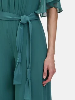 Vera Mont Hosen*Damen Jumpsuit smaragd uni