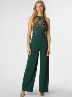 Lipsy Hosen*Damen Jumpsuit smaragd uni