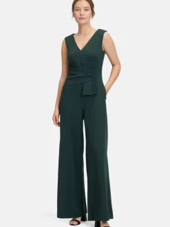 Vera Mont Hosen*Damen Jumpsuit grün uni