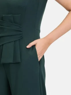 Vera Mont Hosen*Damen Jumpsuit grün uni