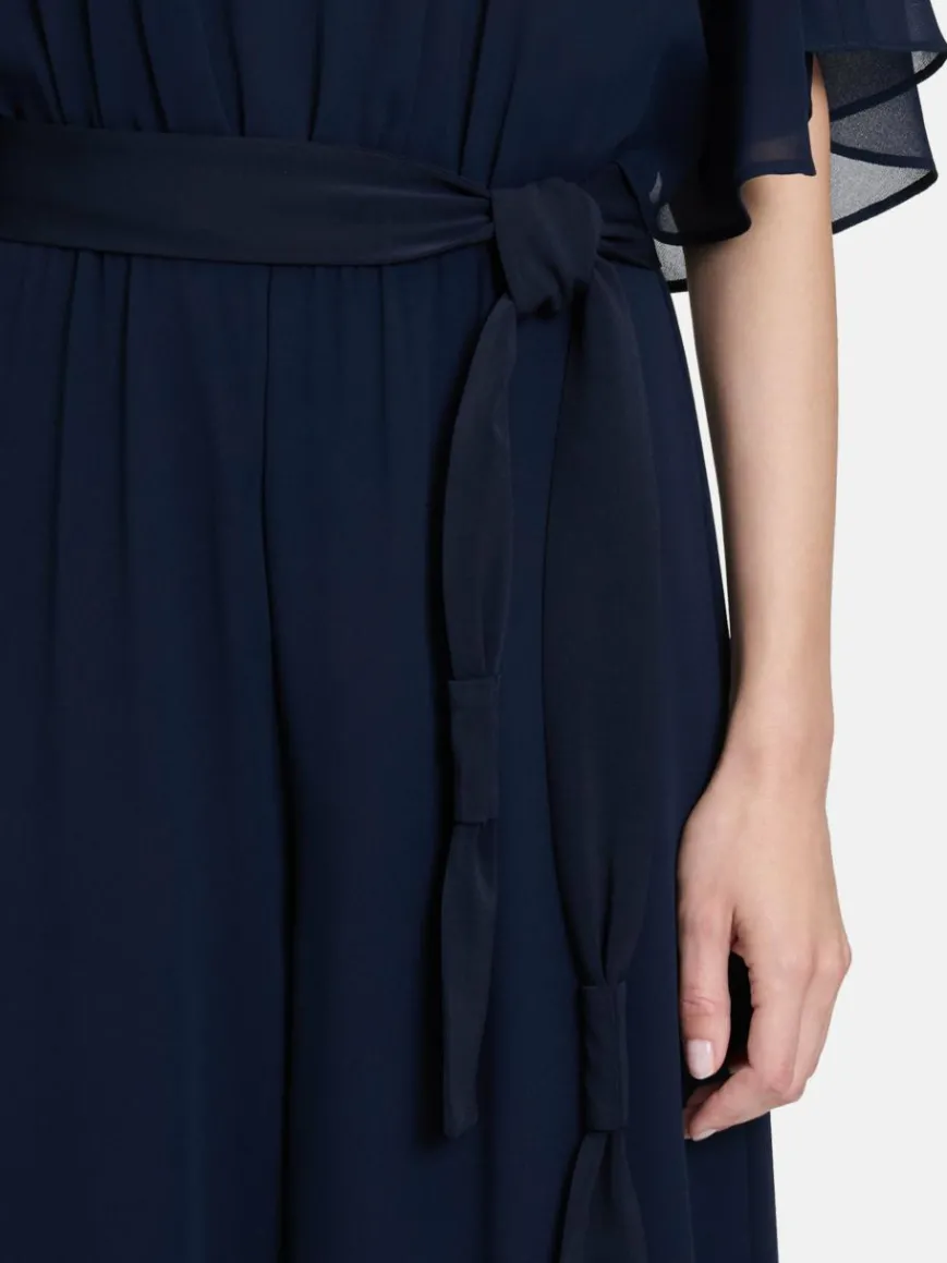 Vera Mont Hosen*Damen Jumpsuit marine blau uni