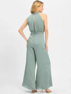 Swing Hosen*Damen Jumpsuit lind strukturiert