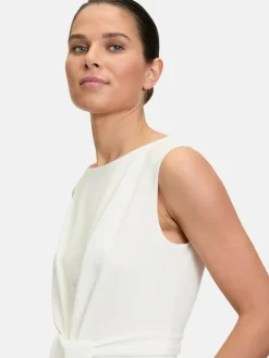 Vera Mont Hosen*Damen Jumpsuit blau weiß uni