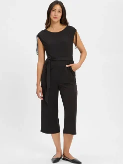 s.Oliver BLACK LABEL Hosen*Damen Jumpsuit schwarz uni