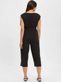 s.Oliver BLACK LABEL Hosen*Damen Jumpsuit schwarz uni