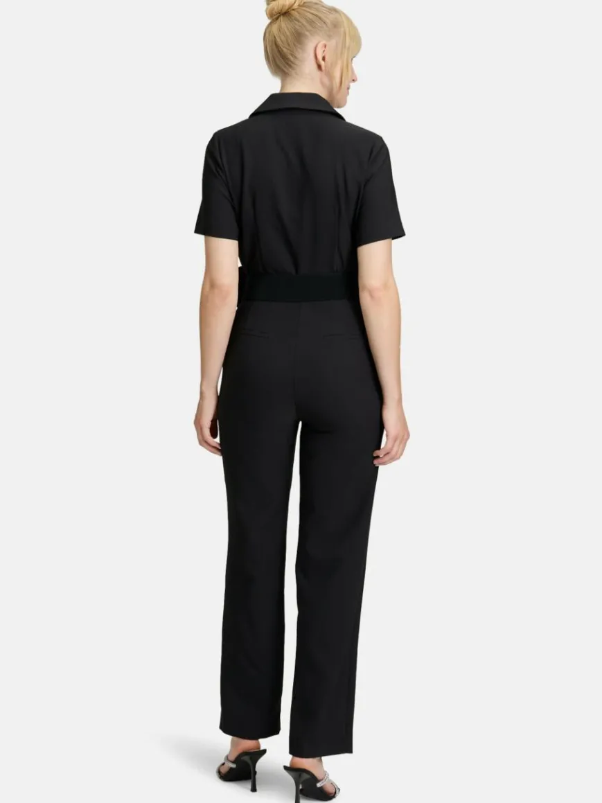 Vera Mont Hosen*Damen Jumpsuit schwarz uni