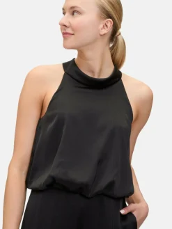 Vera Mont Hosen*Damen Jumpsuit schwarz uni