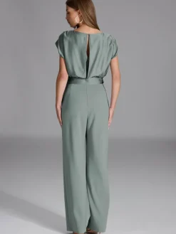 Swing Hosen|Kleider*Damen Jumpsuit lind uni