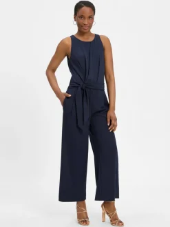 VM Hosen|Kleider*Damen Jumpsuit marine uni