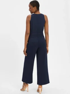 VM Hosen|Kleider*Damen Jumpsuit marine uni