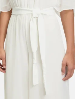 Vera Mont Hosen*Damen Jumpsuit weiß uni