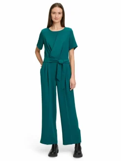 Betty & Co Hosen*Damen Jumpsuit smaragd uni