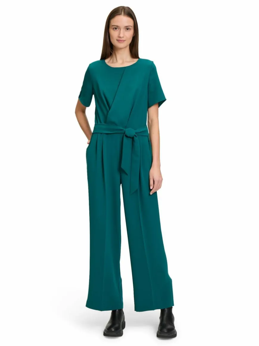 Betty & Co Hosen*Damen Jumpsuit smaragd uni
