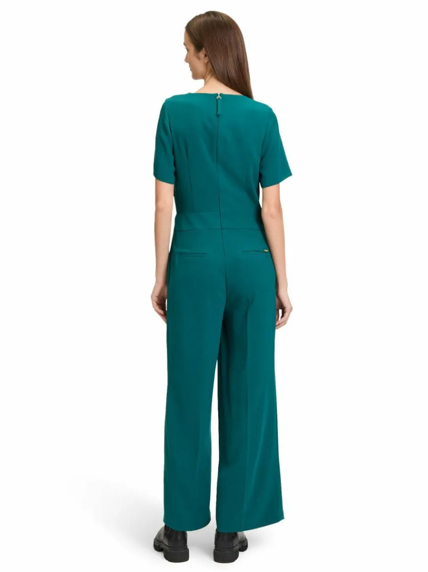 Betty & Co Hosen*Damen Jumpsuit smaragd uni