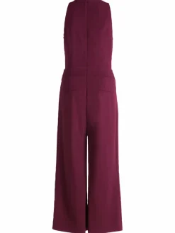 Vera Mont Hosen*Damen Jumpsuit bordeaux uni