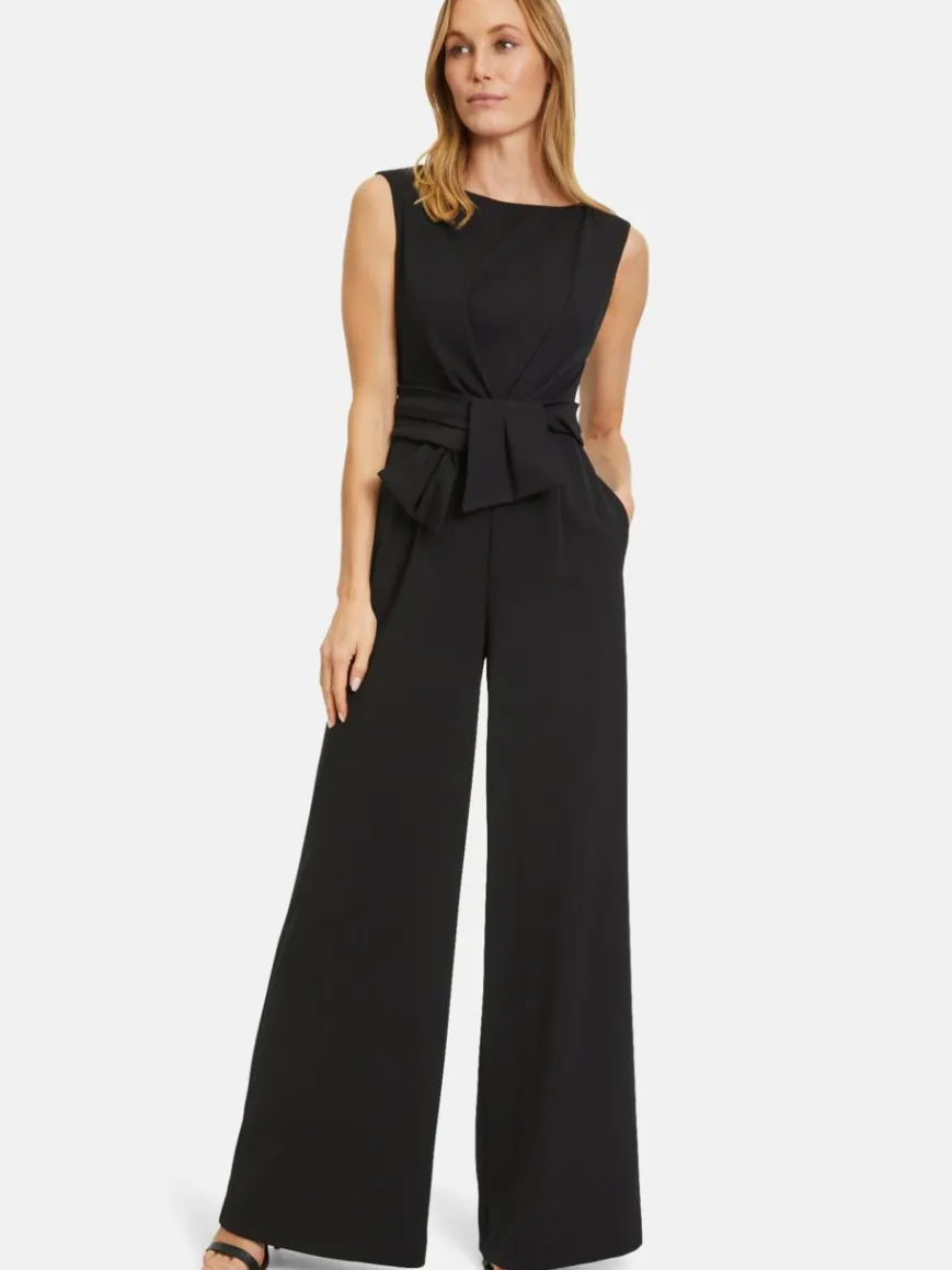 Vera Mont Hosen*Damen Jumpsuit schwarz uni