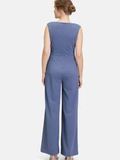 Vera Mont Hosen*Damen Jumpsuit blau uni