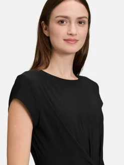 Cartoon Hosen*Damen Jumpsuit schwarz uni