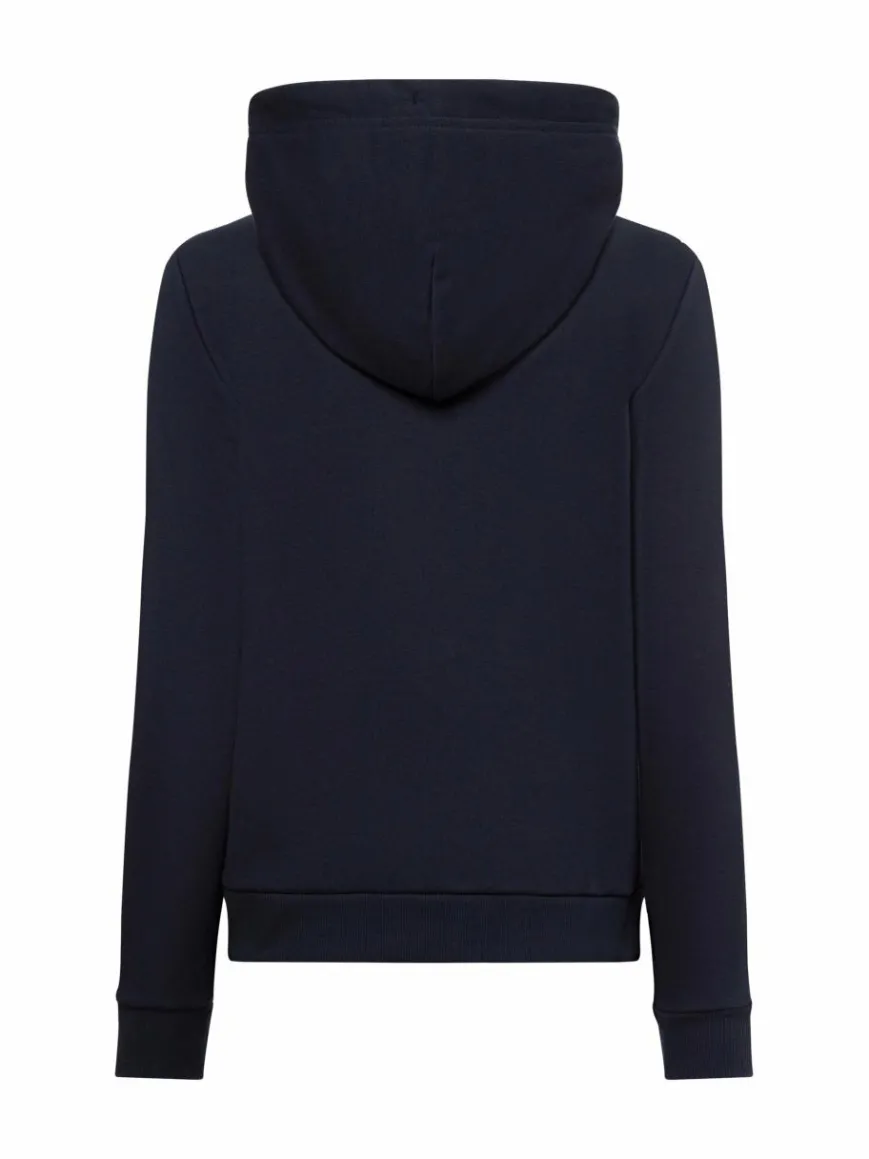 Gant Sweatshirts & Sweatjacken*Damen Kapuzenjacke marine uni