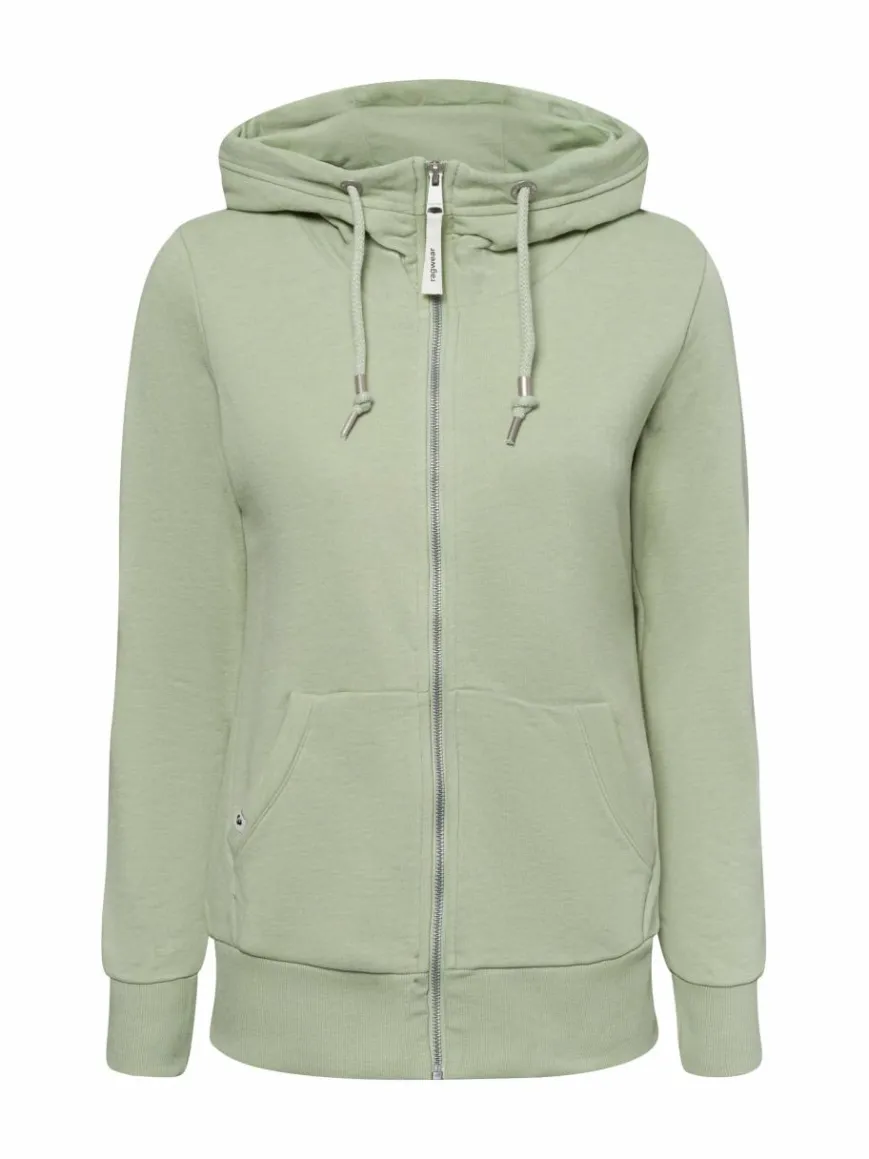 Ragwear Sweatshirts & Sweatjacken*Damen Kapuzenjacke - Neskia lind uni