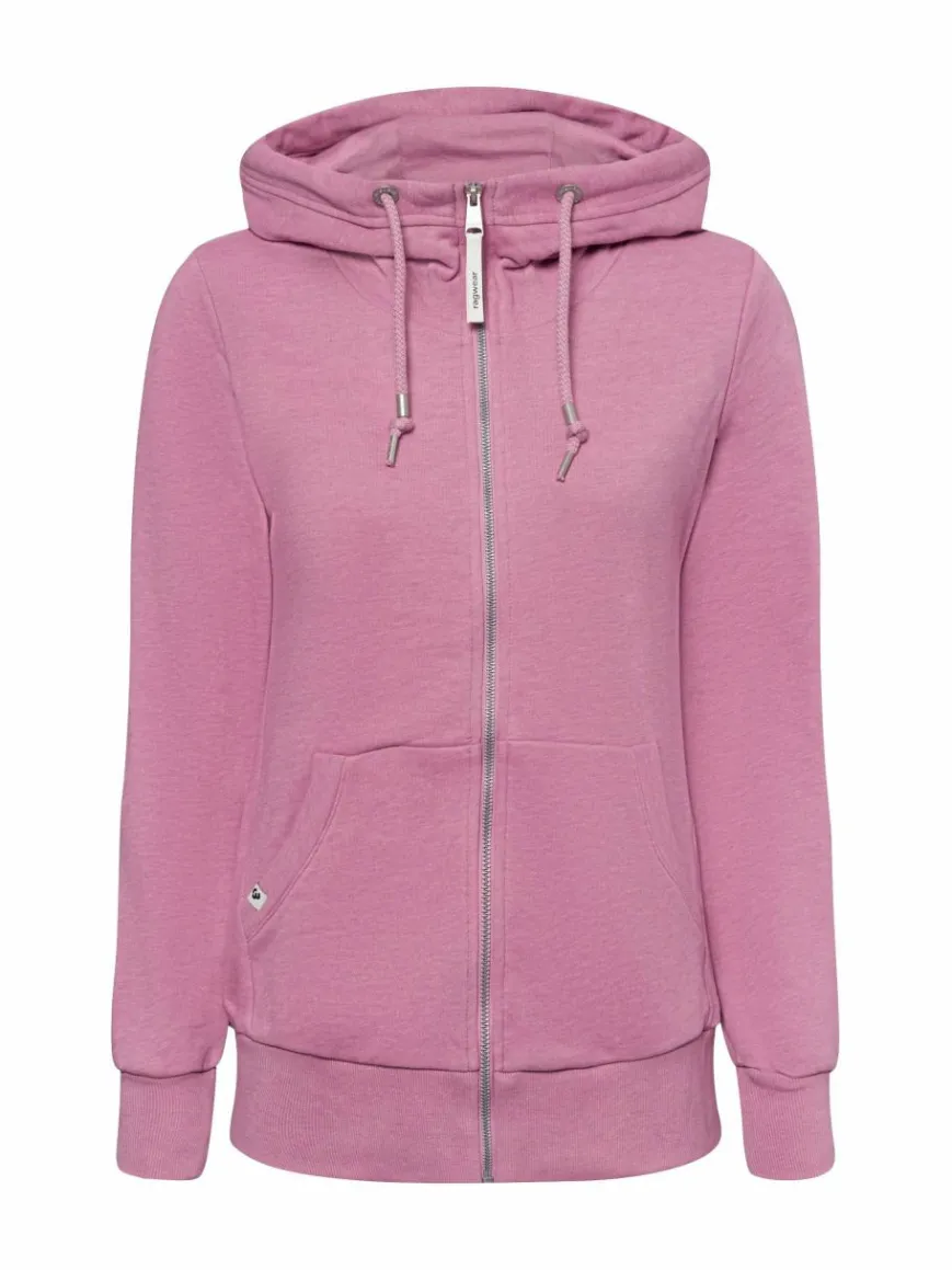 Ragwear Sweatshirts & Sweatjacken*Damen Kapuzenjacke - Neskia flieder uni