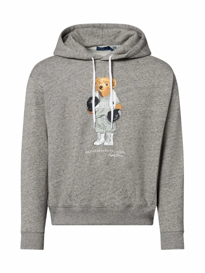 Polo Ralph Lauren Sweatshirts & Sweatjacken*Damen Kapuzenpullover grau meliert