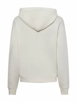 Msch Copenhagen Sweatshirts & Sweatjacken*Damen Kapuzenpullover ecru uni