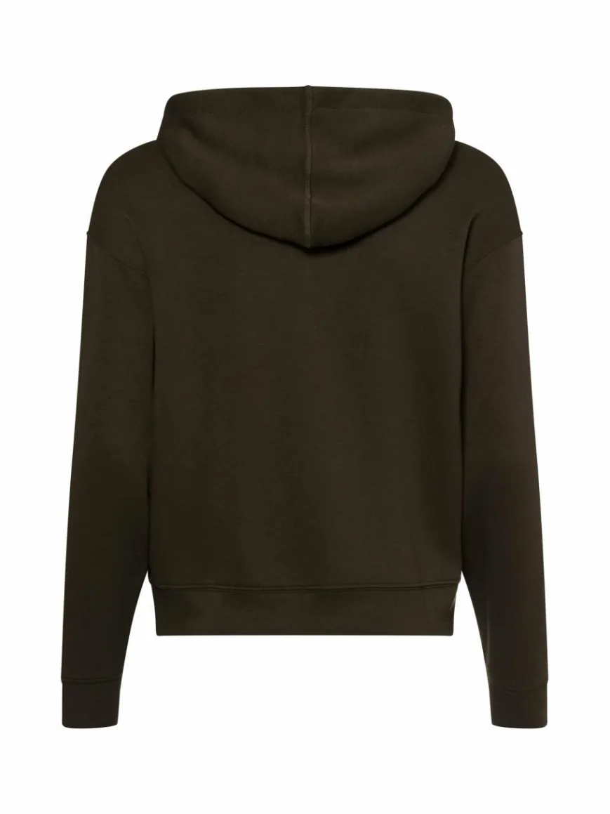 Msch Copenhagen Sweatshirts & Sweatjacken*Damen Kapuzenpullover khaki uni