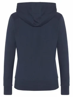 Polo Sylt Sweatshirts & Sweatjacken*Damen Kapuzenpullover marine blau uni