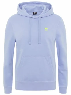 Polo Sylt Sweatshirts & Sweatjacken*Damen Kapuzenpullover hellblau uni