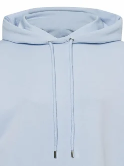 Marc O'Polo Sweatshirts & Sweatjacken*Damen Kapuzenpullover hellblau uni