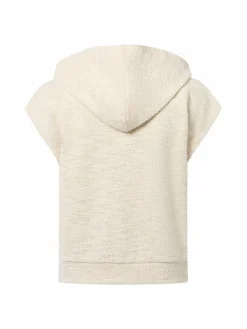 Opus Sweatshirts & Sweatjacken*Damen Kapuzenpullover - Ginsi ecru meliert