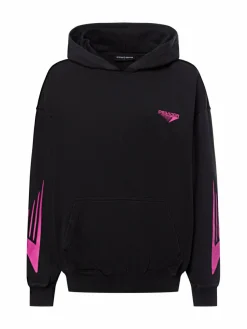 PEGADOR Sweatshirts & Sweatjacken*Damen Kapuzenpullover - Mei schwarz bedruckt