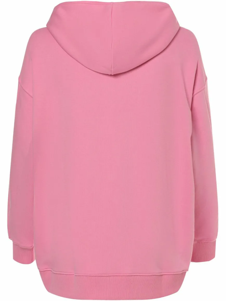 Marie Lund Sweatshirts & Sweatjacken*Damen Kapuzenpullovere pink uni