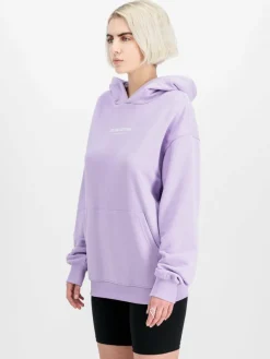 Alpha Industries Sweatshirts & Sweatjacken*Damen Kapuzensweatshirt lila uni
