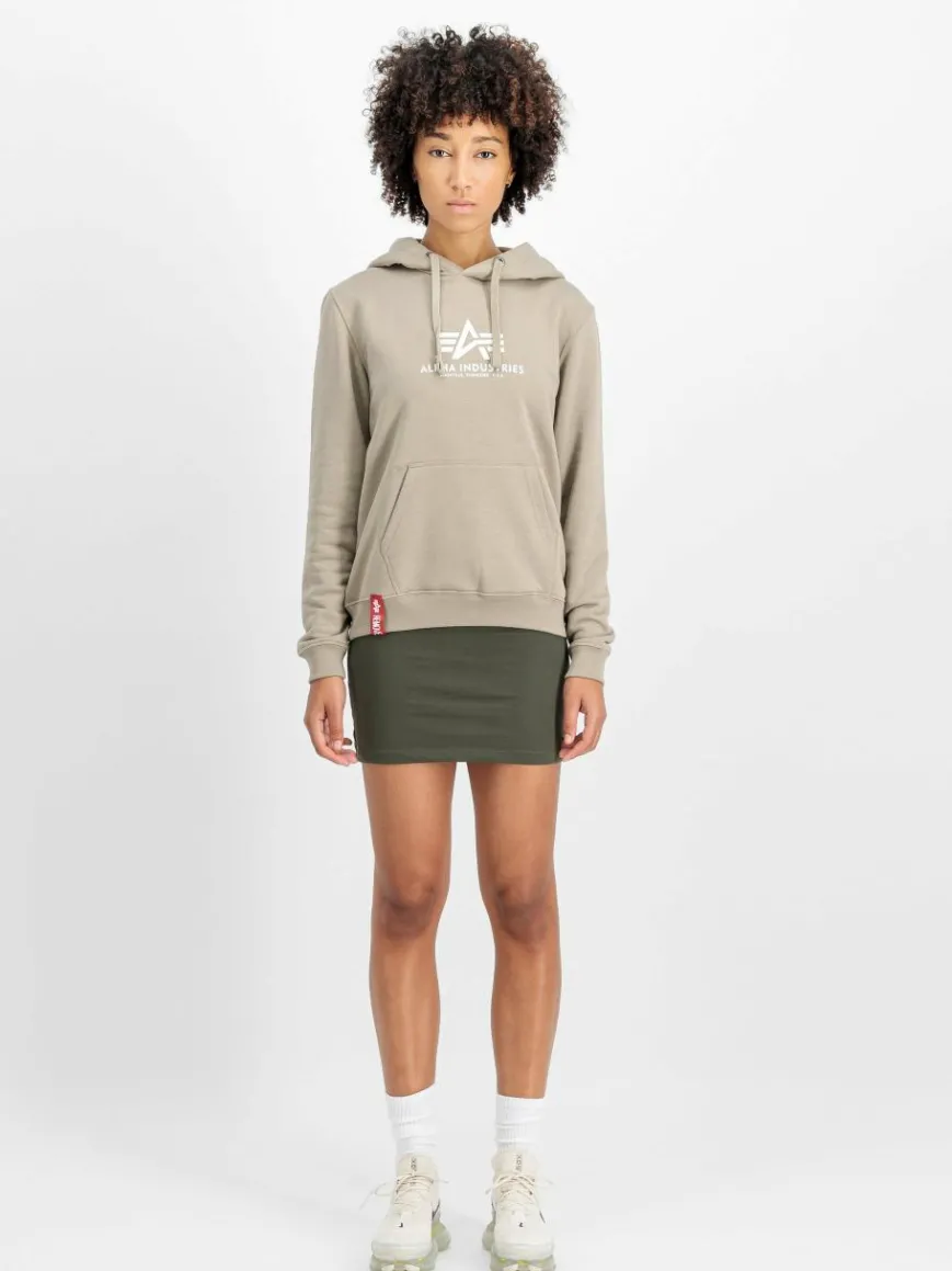 Alpha Industries Sweatshirts & Sweatjacken*Damen Kapuzensweatshirt grün bedruckt