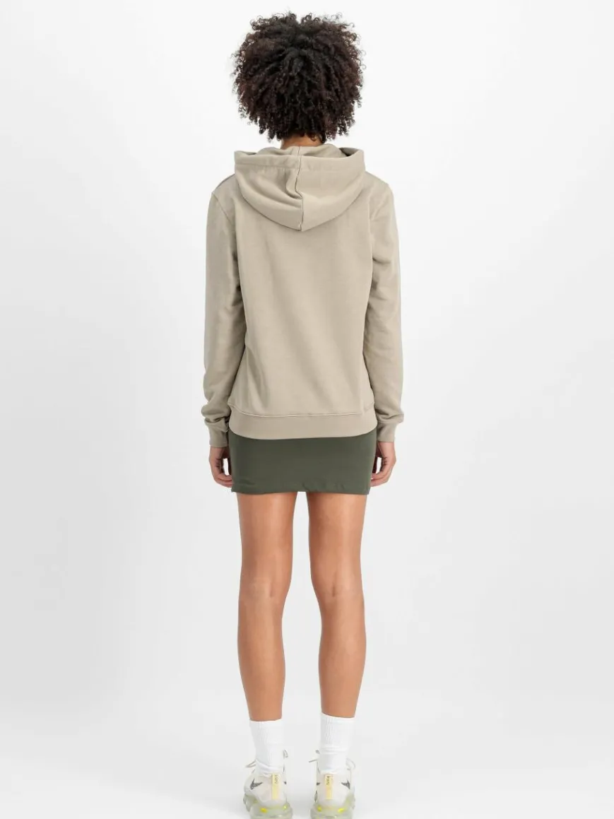 Alpha Industries Sweatshirts & Sweatjacken*Damen Kapuzensweatshirt grün bedruckt