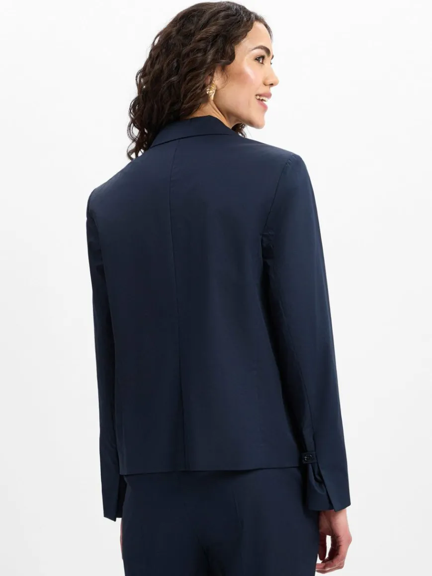 BOSS Blazer*Damen Kastenblazer - Jupan marine uni