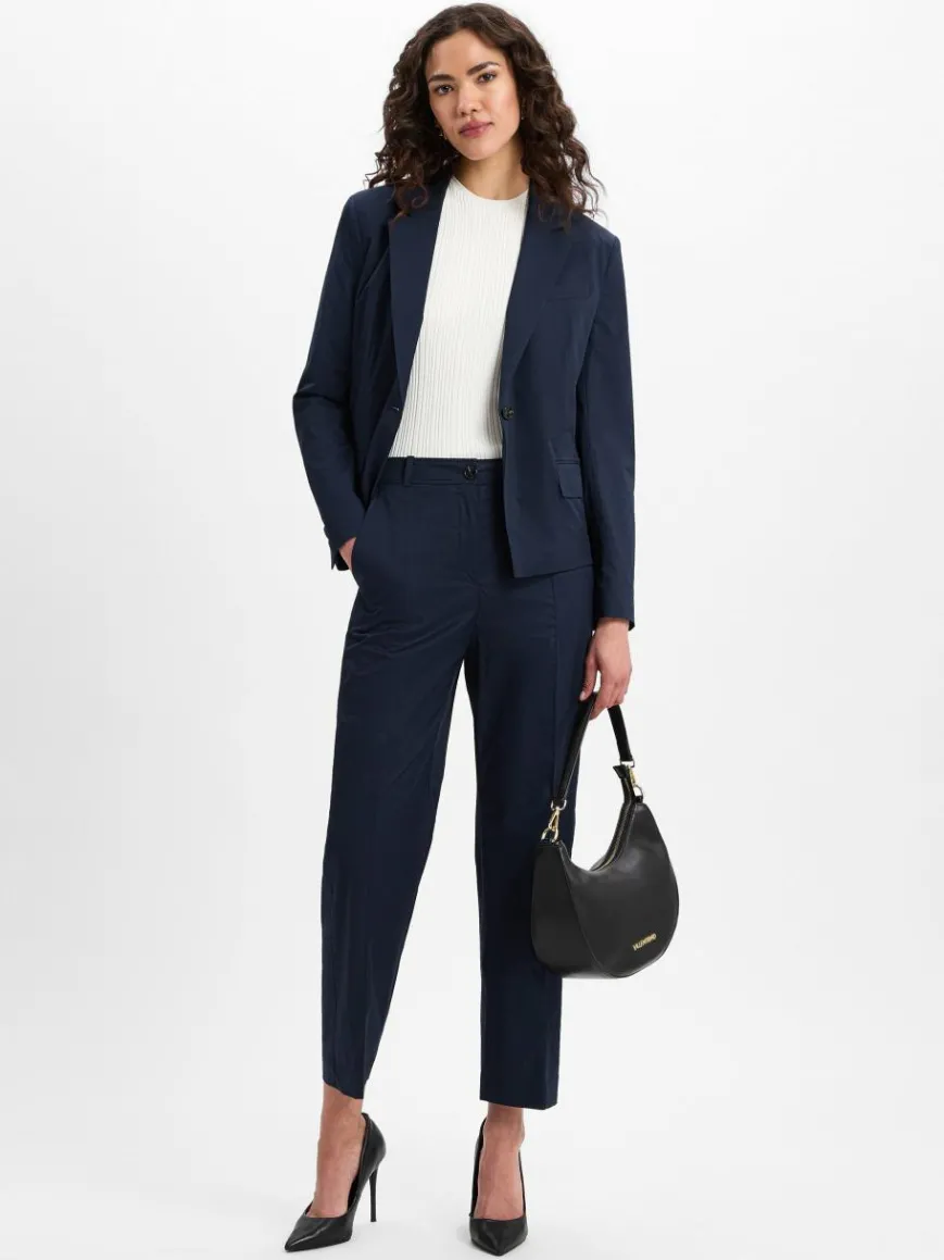 BOSS Blazer*Damen Kastenblazer - Jupan marine uni
