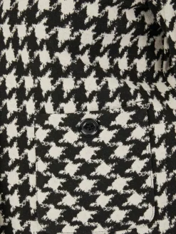 White Label Blazer*Damen Kastenjacke schwarz kariert