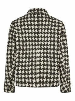 White Label Blazer*Damen Kastenjacke schwarz kariert